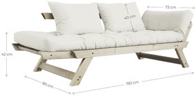 Canapea variabilă KARUP Design Bebop Natural, verde