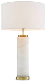 Veioza, Lampa de masa design LUX Lxry, alabastru
