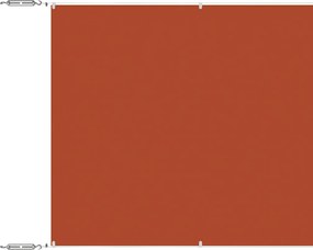 vidaXL Copertină verticală, teracotă, 100x1200 cm, țesătură Oxford