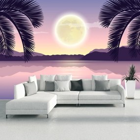 Fototapet - Luna oglindită (147x102 cm)