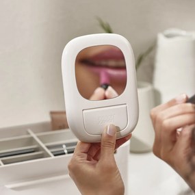 Organizator de baie bej pentru cosmetice din plastic Viva – Joseph Joseph