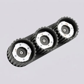 Sollux SL.2629 - Spot AURA 3xGX53/10W/230V negru