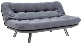 Canapea extensibilă cu 3 locuri Misa Small Sofabed-Grey Gri