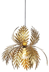 Lampă suspendată vintage aurie - Botanica