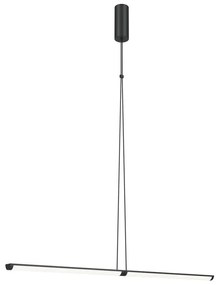 Lustra LED design modern Supersymmetry negru