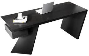 Birou modern dreptunghiular pentru calculator culoare: negru DEPRIMO 33983 by Deprimo