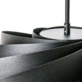 Plafoniera design modern Vento negru