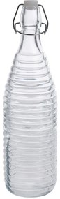 Sticlă cu capac cu clemă Stripes 1 l