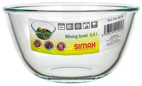 Castron de copt Simax, din sticlă, 15 cm, 0,5 l