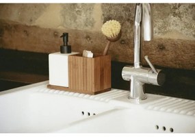 WENKO 54944100 - Dozator de săpun MERA 18,5x17 cm maro