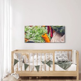 Tablou cu legume (120x50 cm)