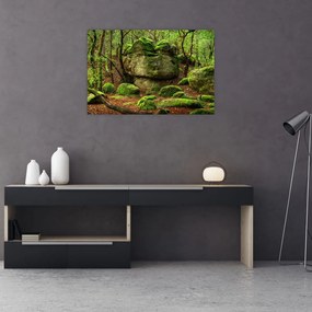 Tablou cu pădurea fermecată (90x60 cm)