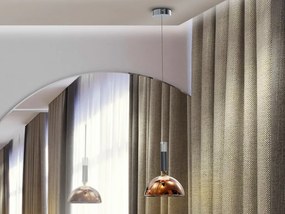 Pendul LED modern design decorativ Charlize 1L BRONZE