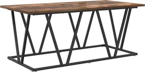 vidaXL Masă de cafea Stejar fumuriu 100 x 50 x 40 cm