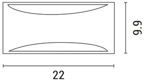 Aplică de exterior 1xE27/10W/230V IP54 negru