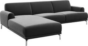 Colțar MESONICA Puzo, colț pe partea stângă, gri