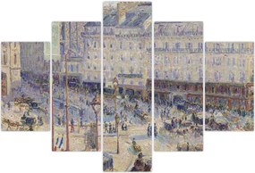 Tablou - Camille Pissarro, The Place du Havre, reproducere (150x105 cm)