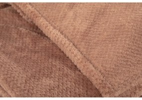 Pătură maro din micropluș/cocolino 150x200 cm Pippa – Tiseco Home Studio