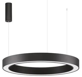 Pendul LED dimabil design modern MORBIDO negru 80cm