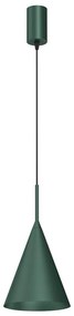 Pendul pe cablu CAPITAL 1xGX53/15W/230V, Ø 17 cm, verde