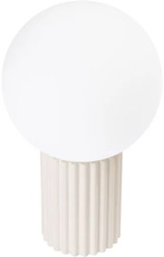 Lampă de masă Sollux SL.1721 HALO 1xG9/8W/230V d. 12 cm crem