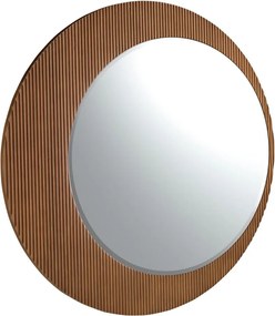 Oglinda decorativa design LUX Walnut 110cm