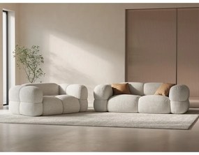 Canapea bej 180 cm Loretto – Cosmopolitan Design