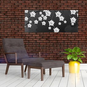 Tablou - Flori pe ramuri (120x50 cm)