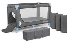 KINDERKRAFT - Patut de călătorie JOY, albastru-gri
