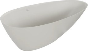 Mexen Milano cadă independentă din conglomerat 150 x 82 cm, beton mat - 57301508561