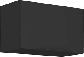 Dulap superior, negru, SIBER 60 GU-36 1F
