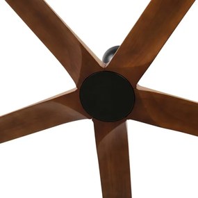 FARO 34190WT - Ventilator de tavan BIGWOOD XL pin/negru Ø 200 cm WT + DO