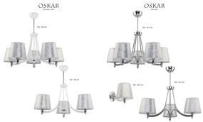 Jupiter 1512 - OR 3 bi - Lustra cu tija OSKAR 3xE27/60W