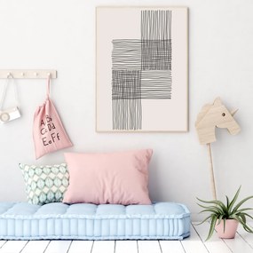 Poster - Abstracție pictată (A4)