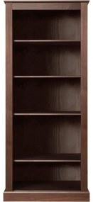 Bibliotecă maro din lemn de pin 181x31 cm Mille – Støraa