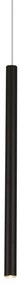 Pendul LED design Premium Class Quality 2,5cm ORGANIC FAT negru P0203 MX