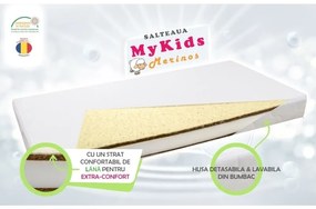 Saltea fibra cocos MyKids Merinos 120x60x10 (cm)