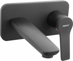 Baterie lavoar incastrata negru Ferro Stratos