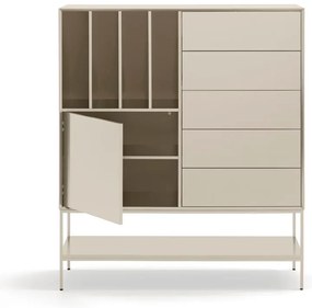 Dulap crem 120x140x45 cm Platt – Teulat