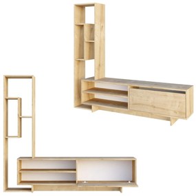 Mobilier living Milasi 2 (stejar zafir) . 1095618
