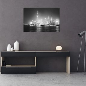 Tablou cu zgârăie nori moderene (90x60 cm)