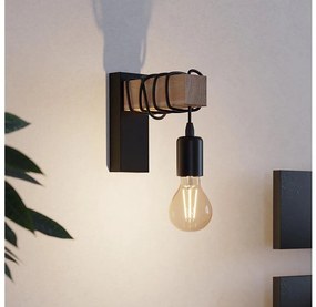 Eglo 43514 - Aplica de perete TOWNSHEND 1xE27/10W/230V