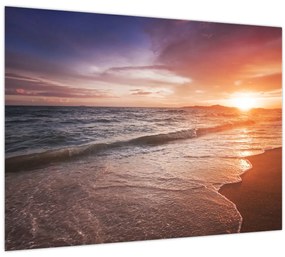 Tablou - Apus de soare în Thailanda (70x50 cm)