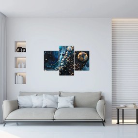 Tablou - Picături de cerneală (90x60 cm)