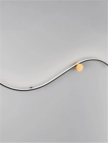 Aplica de perete cu lumina ambientala LED Wave
