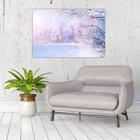 Tablou - Iarna geroasă (90x60 cm)