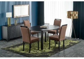 Masă de dining CALMIO neagră