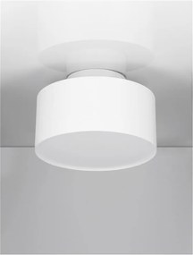 Spot aplicat, Plafoniera LED Ozen alb, 14cm