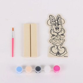 Disney Minnie Cutie figurină de lemn de pictat