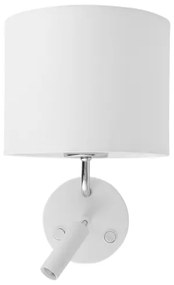 LED lampă flexibilă RICHI 1xE27/15W/230V + LED/3W/230V albă